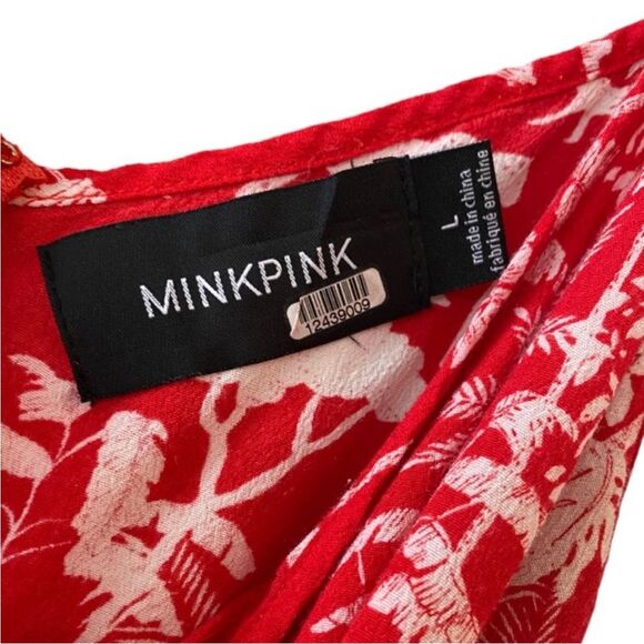 MINKPINK Sahara Breeze Faux Wrap Midi
Dress size Large in Wild Jungle - Picture 2 of 7